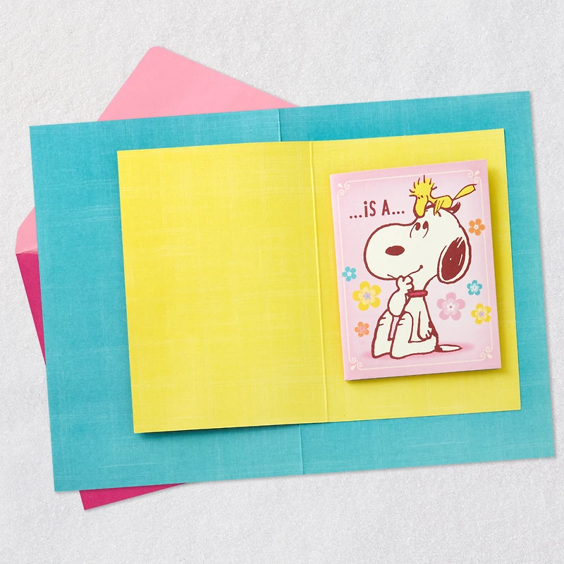Peanuts® Tiny, Heartfelt Hug Mother's Day Card with Mini Cards for only USD 6.99 | Hallmark