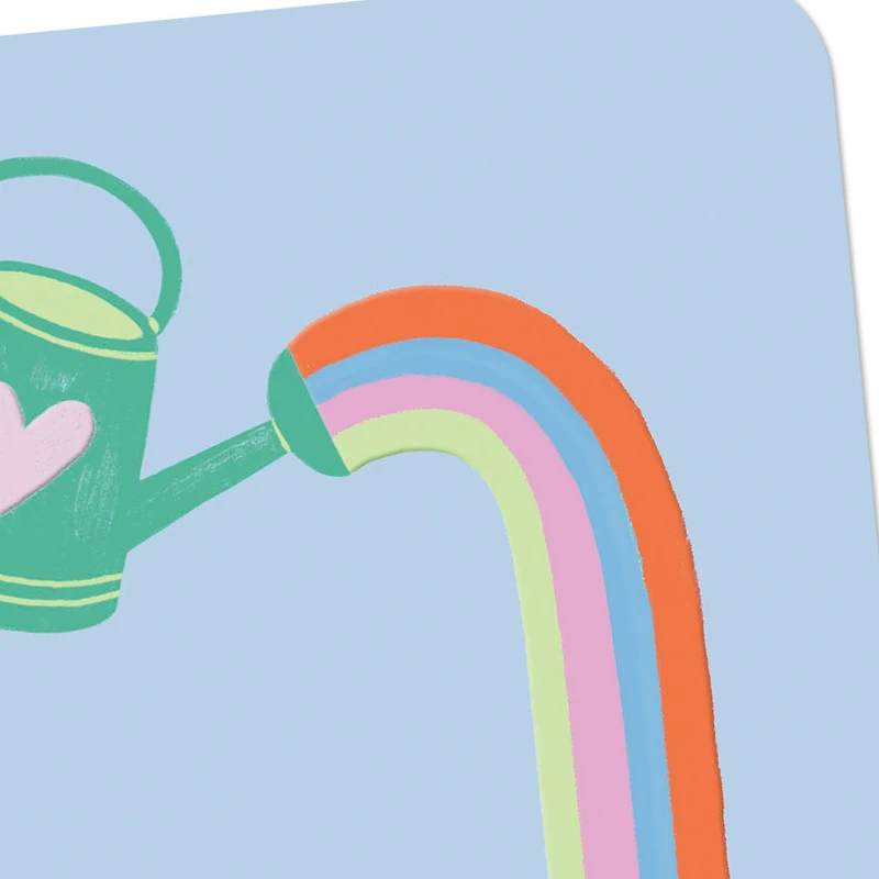 Watering Can With Rainbow Blank Card for only USD 2.99 | Hallmark