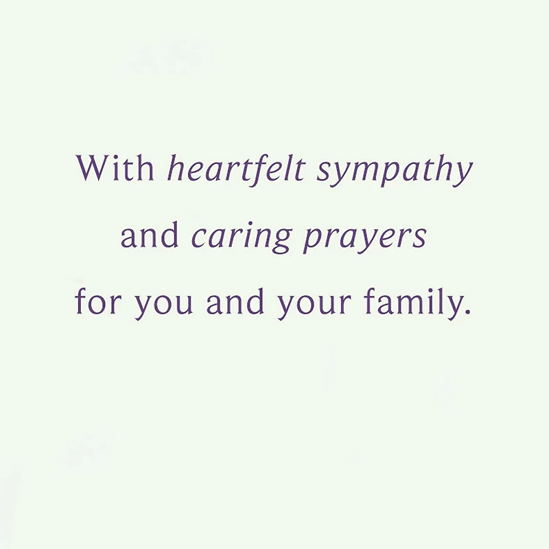 Healing Gifts for You Religious Sympathy Card for only USD 3.99 | Hallmark