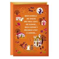 Happy Thoughts of You Halloween Card for only USD 2.99 | Hallmark