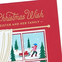 Love and Happy Wishes Christmas Card for Sister and Family for only USD 5.59 | Hallmark