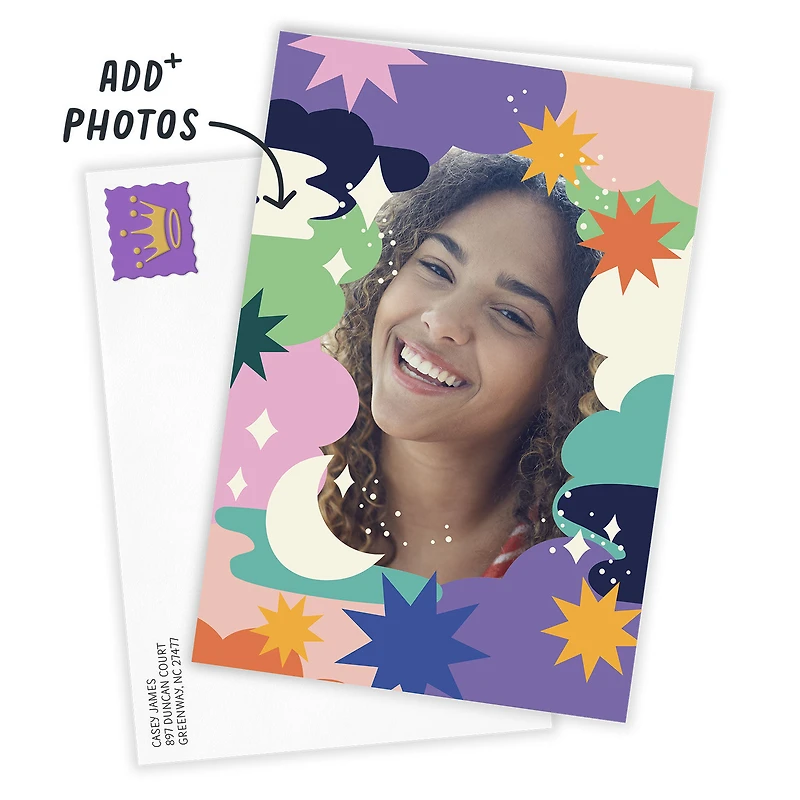 Bold and Bright Celestial Custom Card for only USD 4.99 | Hallmark