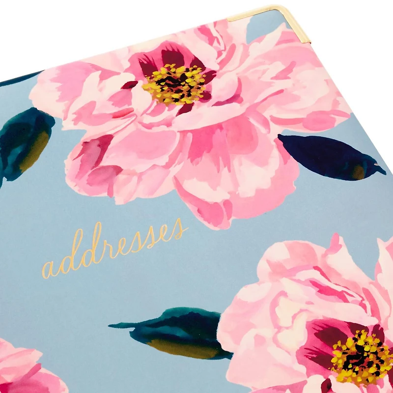 Pink Peonies on Gray Address Book for only USD 24.99 | Hallmark