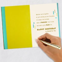 You're Both a Great Dad and a Friend Birthday Card for only USD 4.99 | Hallmark