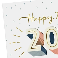 Bold Geometric 2027 Year-Dated New Year Card for only USD 3.99 | Hallmark
