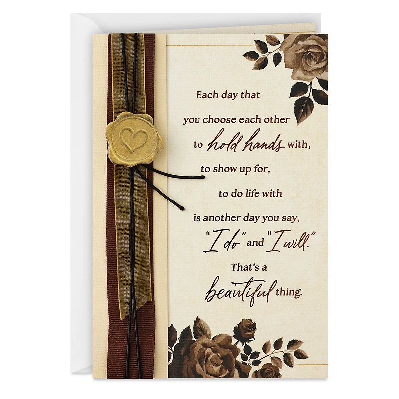 Your Life Together Is a Beautiful Thing Anniversary Card for only USD 8.59 | Hallmark