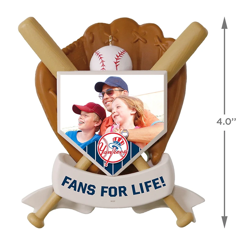 MLB New York Yankees™ Baseball Personalized Ornament, Custom Photo and Text for only USD 15.49 | Hallmark