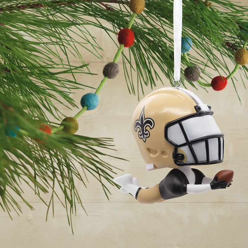 NFL New Orleans Saints Bouncing Buddy Hallmark Ornament for only USD 17.49 | Hallmark