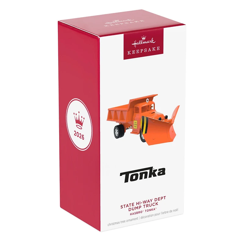 Hasbro® Tonka® State Hi-Way Dept Dump Truck Metal Ornament for only USD 29.99 | Hallmark