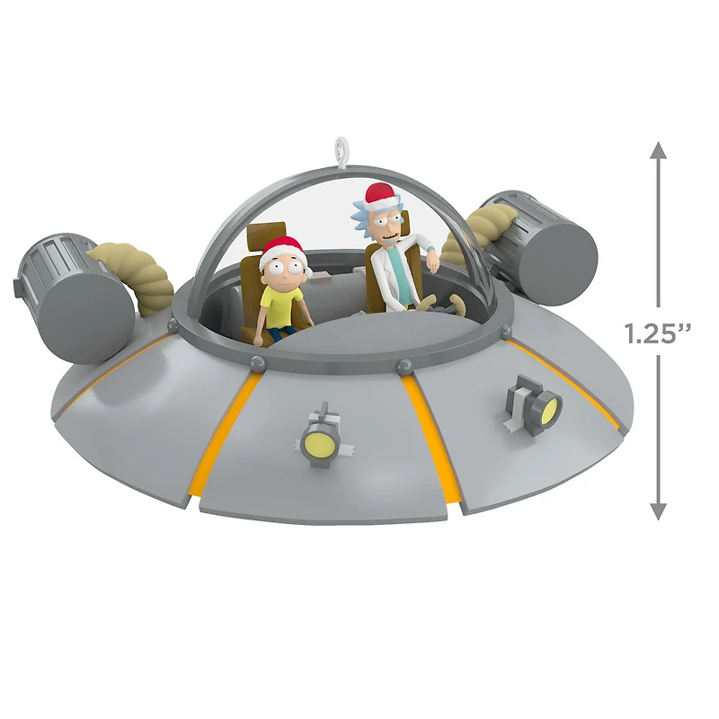 Rick and Morty "Rick's Ship" Ornament for only USD 33.99 | Hallmark