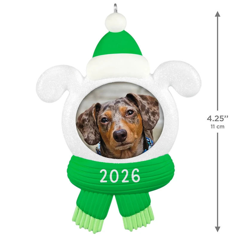 Snow Dog 2026 Photo Frame Ornament for only USD 19.99 | Hallmark