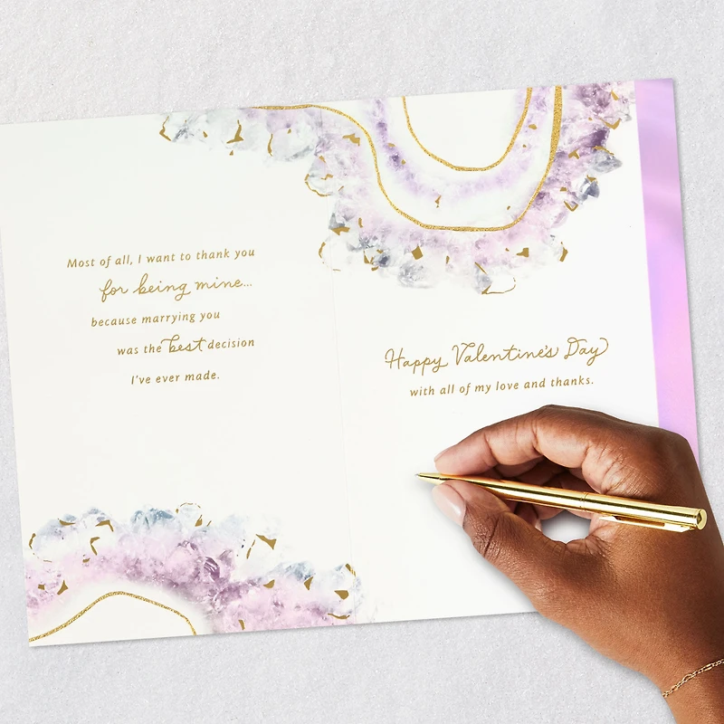 Thank You for Being Mine Valentine's Day Card for Wife for only USD 9.99 | Hallmark