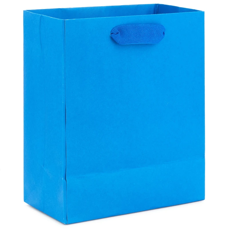 6.5" Solid Royal Blue Small Gift Bag for only USD 2.49 | Hallmark