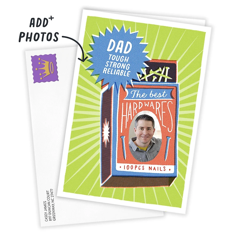 Strong As Nails Fun Custom Card for only USD 4.99 | Hallmark