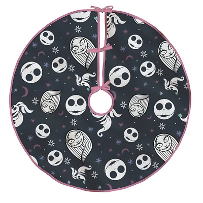 Disney Tim Burton's The Nightmare Before Christmas Fabric Hallmark Tree Skirt, 48" for only USD 22.99 | Hallmark