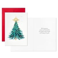 Elegant Evergreen With Star Packaged Christmas Cards, Set of 5 for only USD 5.00 | Hallmark