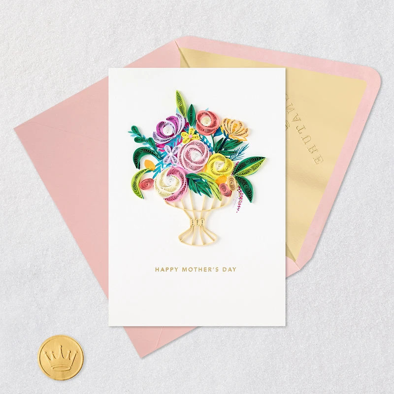 How Much You Mean Quilled Paper Handmade Mother's Day Card for only USD 13.59 | Hallmark