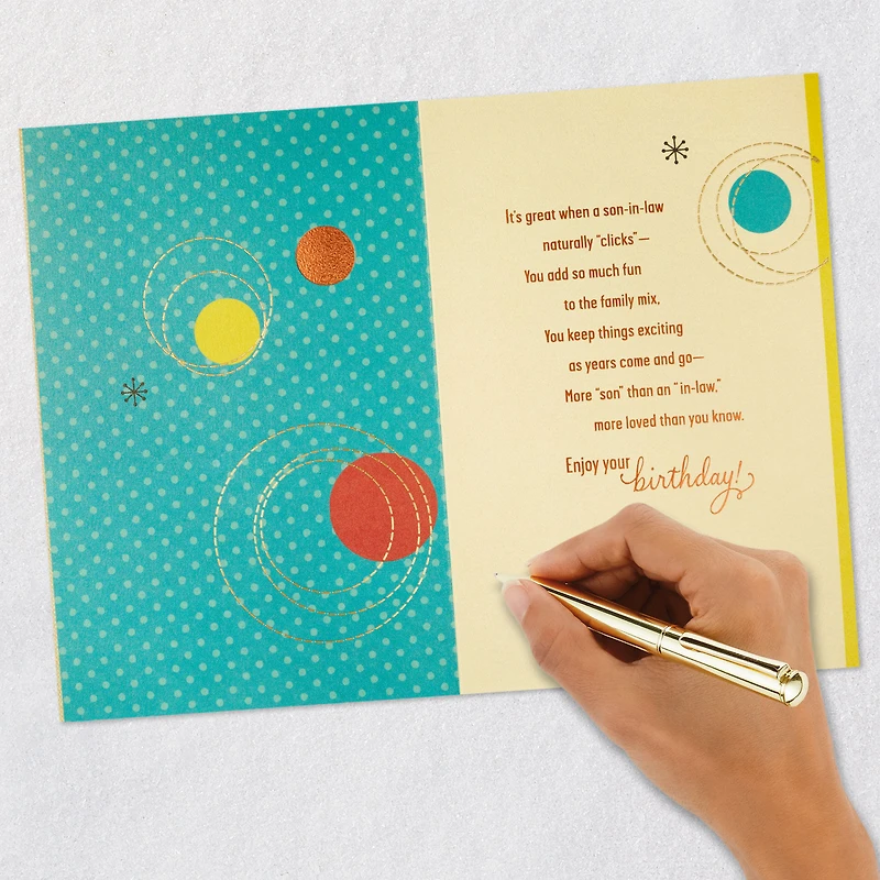 A Son-in-Law Who Naturally Clicks Birthday Card for only USD 7.99 | Hallmark