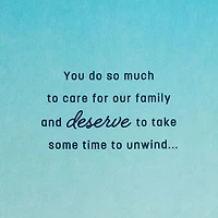 You Deserve Some Time to Unwind Birthday Card for Husband for only USD 7.99 | Hallmark