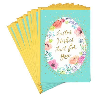 Floral-Designed Egg Easter Cards, Pack of 10 for only USD 8.99 | Hallmark