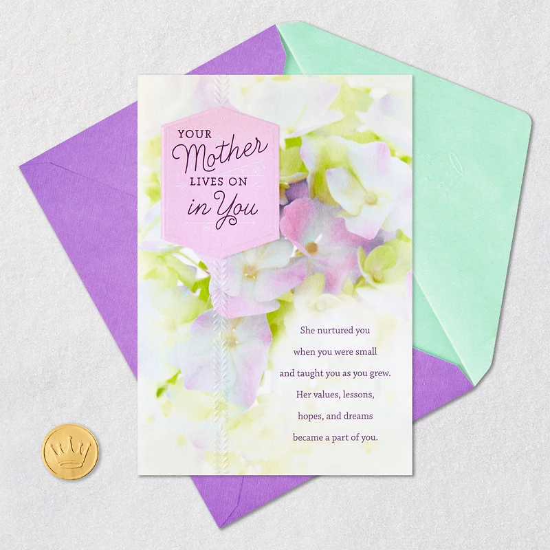 Your Mother Lives On in You Sympathy Card for only USD 5.59 | Hallmark