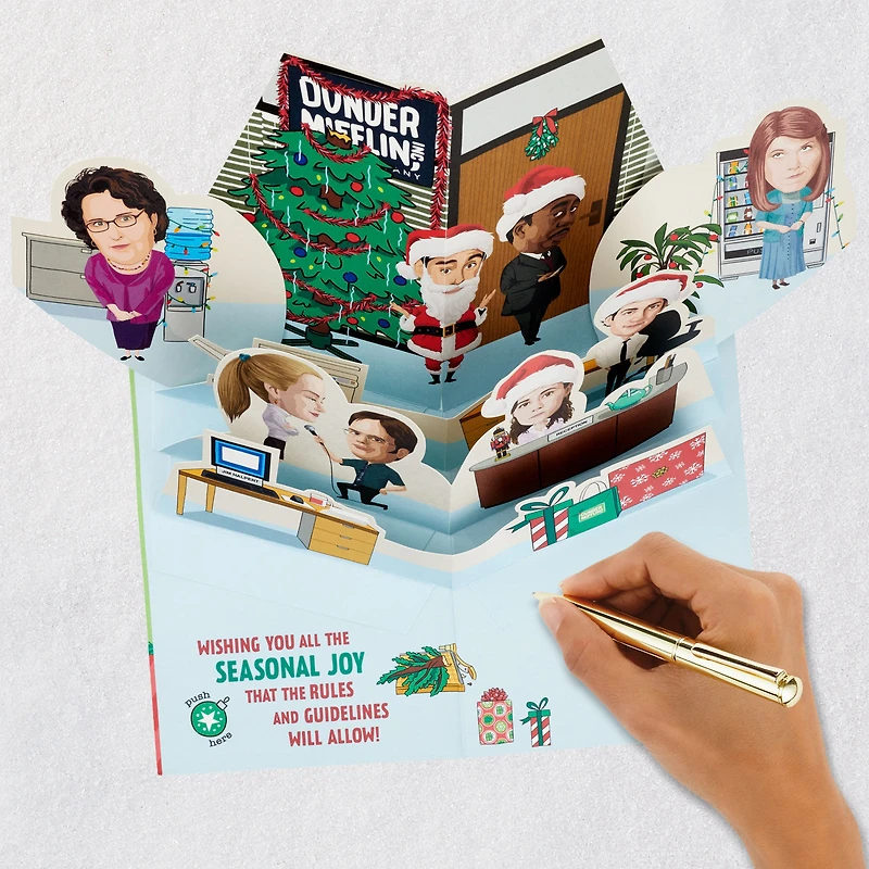 The Office Party Planning Committee Funny Pop-Up Christmas Card With Sound for only USD 9.59 | Hallmark