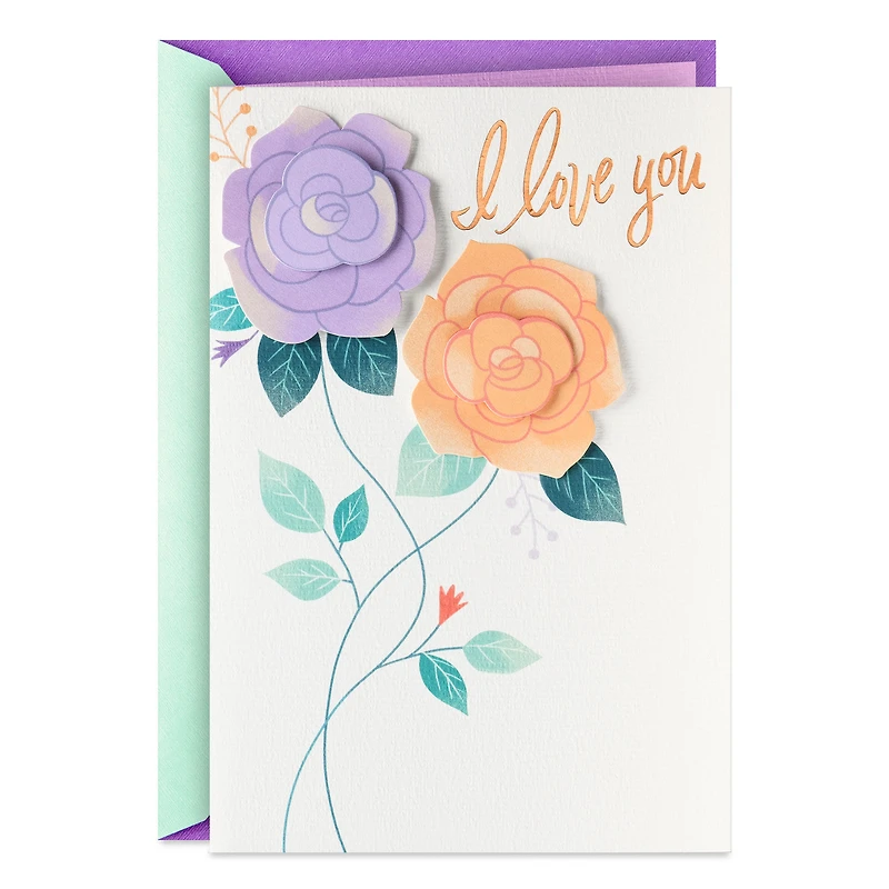 I Love Celebrating You Romantic Birthday Card for only USD 7.99 | Hallmark
