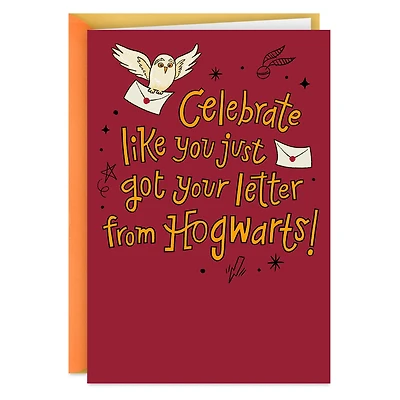 Harry Potter™ Celebrate Like You're Going to Hogwarts™ Funny Birthday Card for only USD 4.49 | Hallmark