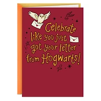 Harry Potter™ Celebrate Like You're Going to Hogwarts™ Funny Birthday Card for only USD 4.49 | Hallmark