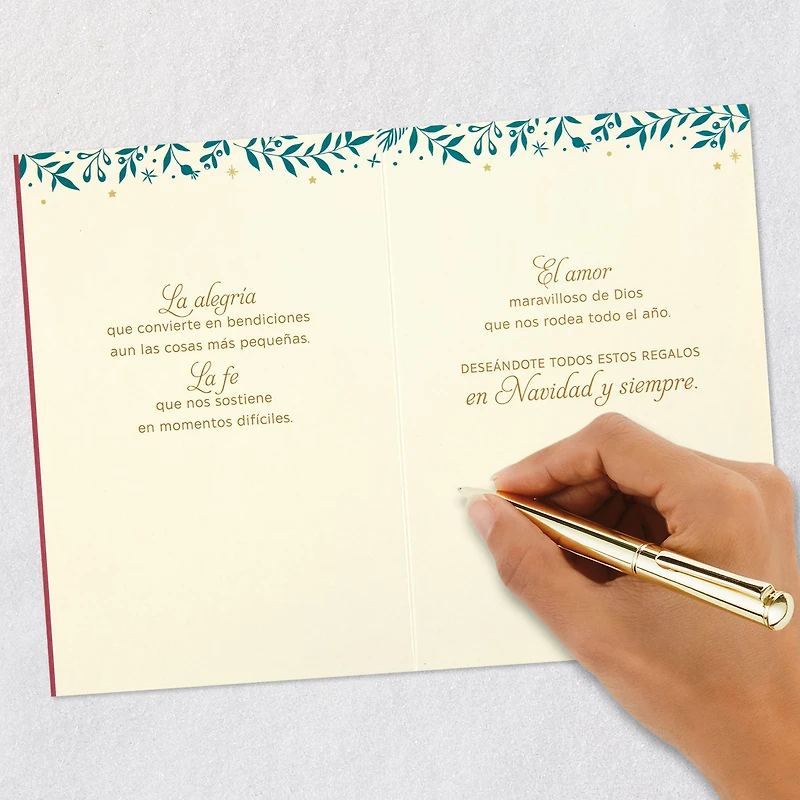Every Good Thing Comes From God Religious Spanish-Language Christmas Card for only USD 6.59 | Hallmark