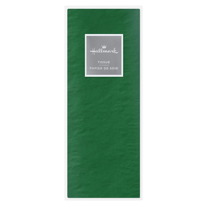 Solid Green Holiday Tissue Paper, 8 sheets for only USD 1.99 | Hallmark