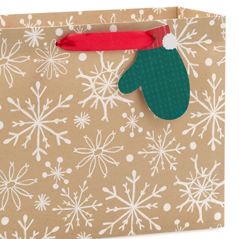 Holiday Kraft 8-Pack Assorted Horizontal Gift Bag Bundle With 8 Tags for only USD 15.99 | Hallmark