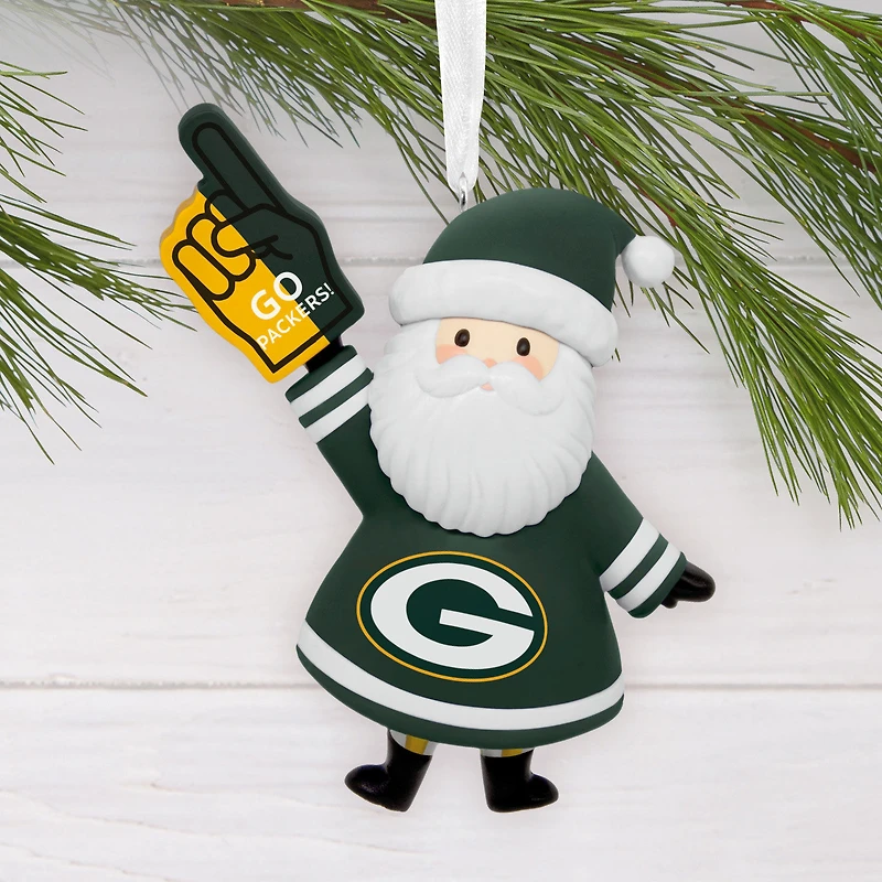 NFL Green Bay Packers Santa Fan Hallmark Ornament for only USD 12.99 | Hallmark
