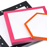 Black, Pink and Orange Memo Pad 3-Pack for only USD 13.99 | Hallmark