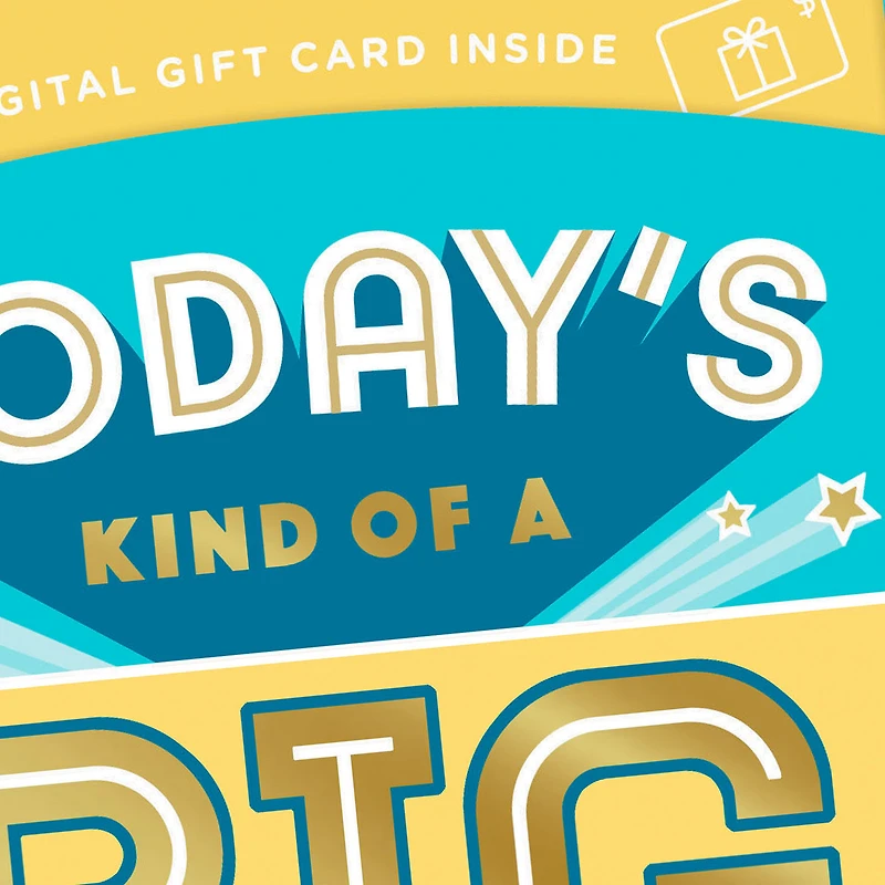 You're Kind of a Big Deal Gift Card Greeting Birthday Card for Kids for only USD 4.99 | Hallmark