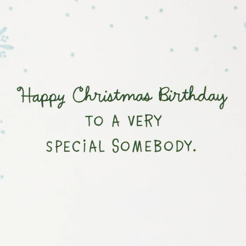 Disney Winnie the Pooh and Piglet Christmas Birthday Card for only USD 3.99 | Hallmark