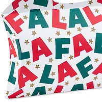 Fa La La Lettering Large Christmas Pillow Box With Handle for only USD 3.99 | Hallmark