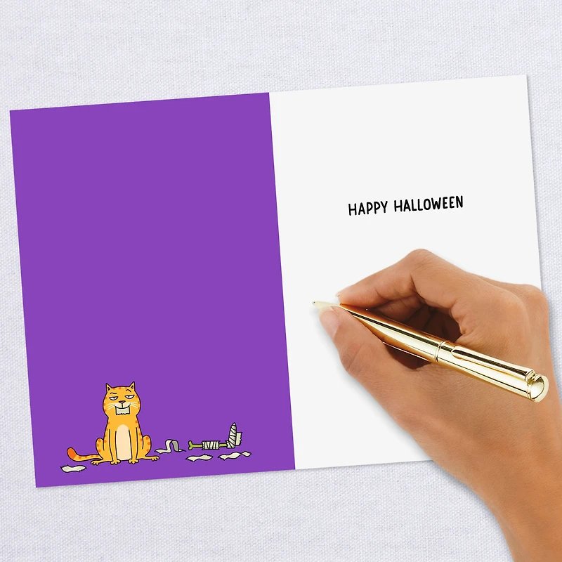 Why Mummies Don't Own Cats Funny Halloween Card for only USD 3.49 | Hallmark