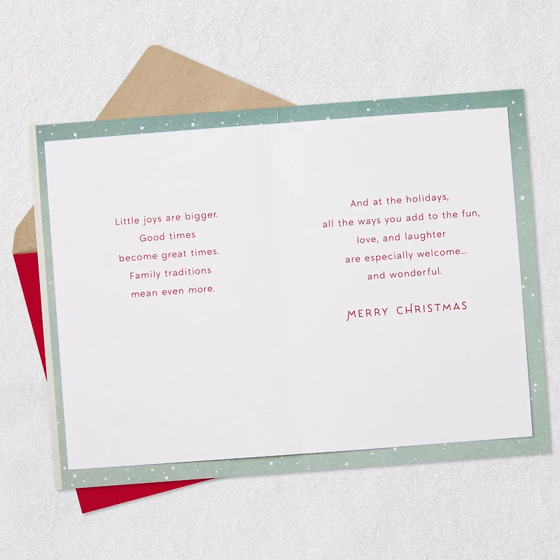 Holiday Fun, Love and Laughter Christmas Card for Brother and Family for only USD 5.99 | Hallmark