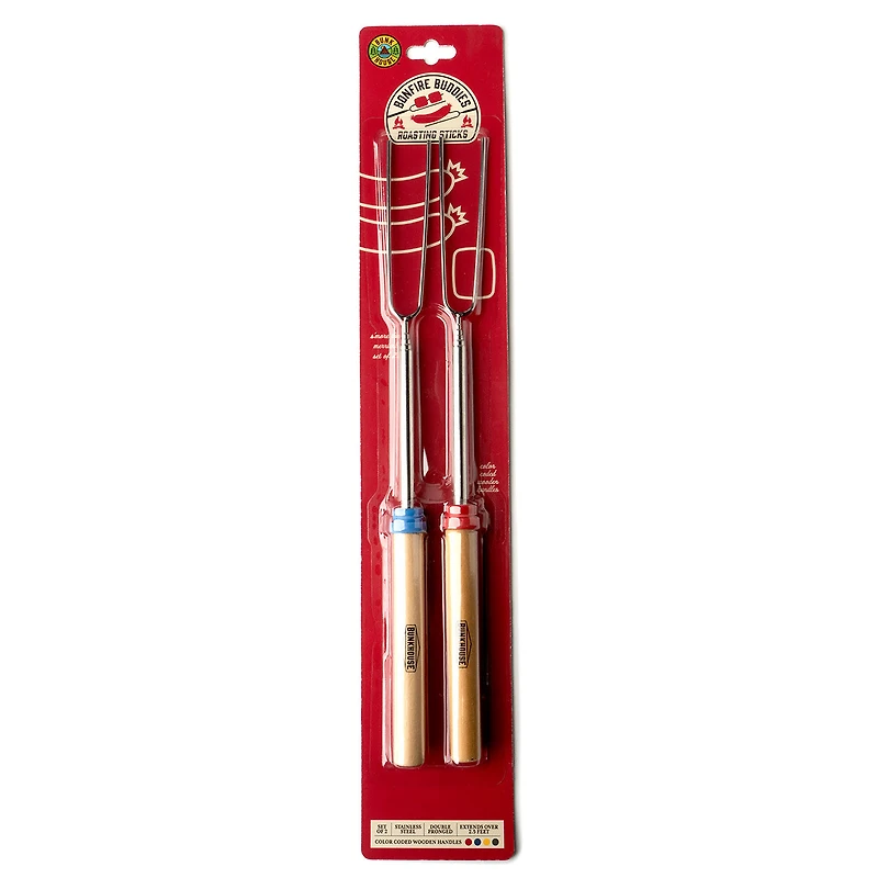 Bunk House Bonfire Buddies Roasting Forks, Set of 2 for only USD 8.99 | Hallmark