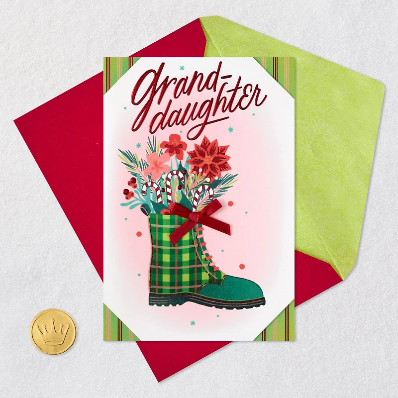 You're All That's Delightful Christmas Card for Granddaughter for only USD 5.99 | Hallmark