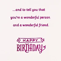 Thank You for Being in My Life Birthday Card for Friend for only USD 5.59 | Hallmark