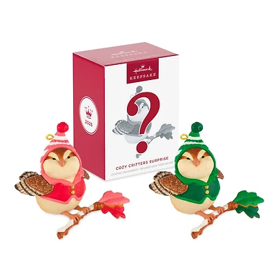 Cozy Critters Mystery Ornament for only USD 24.99 | Hallmark