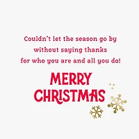 Grateful for You Christmas Thank-You Card for only USD 2.99 | Hallmark