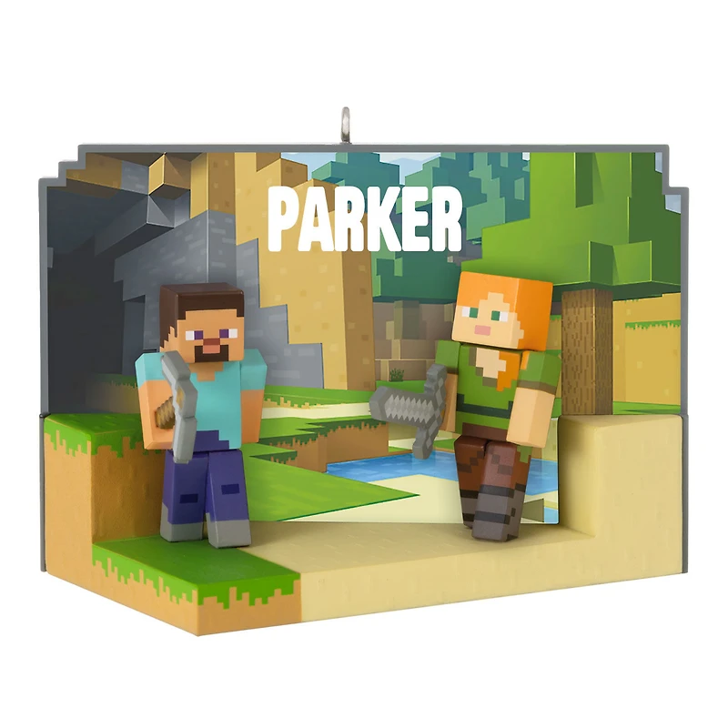 Minecraft My World Personalized Ornament, Custom Text for only USD 31.99 | Hallmark