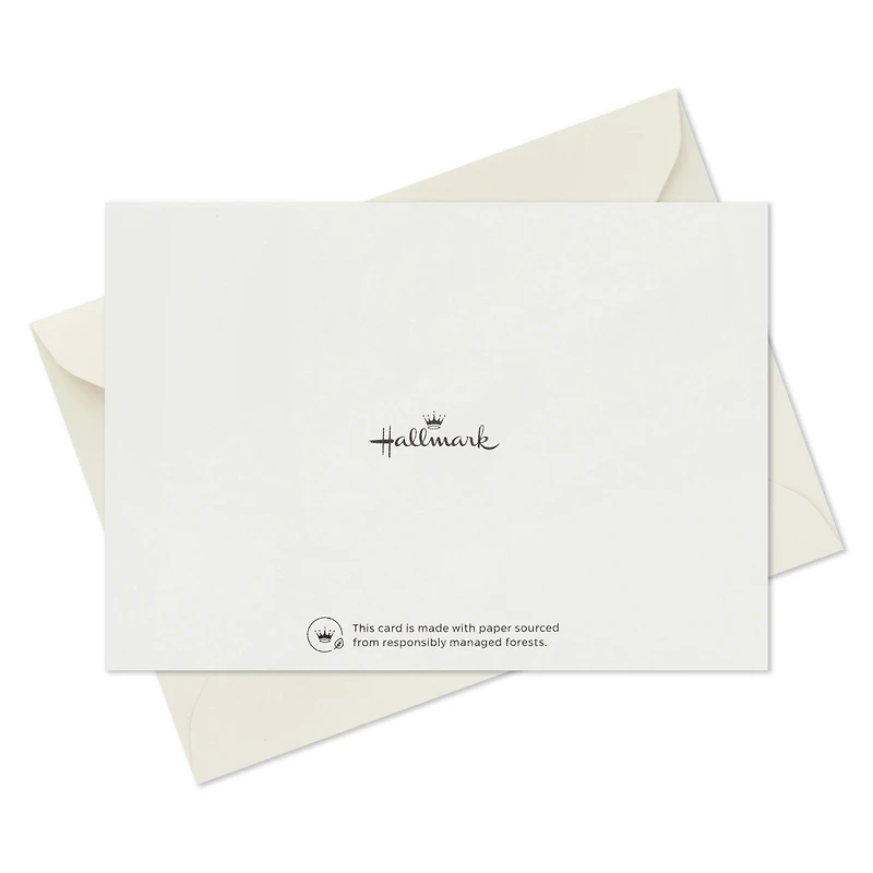Black Script on Ivory Blank Thank You Notes, Pack of 40 for only USD 14.99 | Hallmark