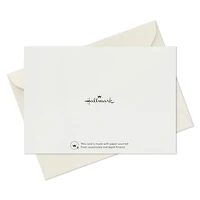 Black Script on Ivory Blank Thank You Notes, Pack of 40 for only USD 14.99 | Hallmark