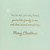 You're Like Family to Me Christmas Card for Friend for only USD 5.99 | Hallmark