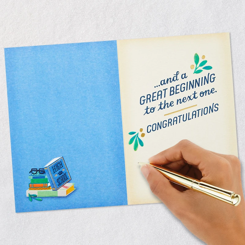 Happy Ending, Great Beginning High School Graduation Card for only USD 4.99 | Hallmark