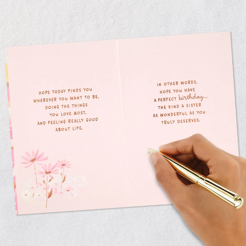 Wishing You the Happiest of Days Birthday Card for Sister for only USD 4.59 | Hallmark